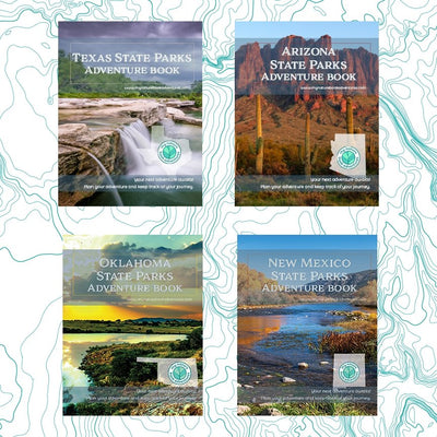 Southwest USA Adventure Combo - Texas + New Mexico + Arizona + Oklahoma Adventure Books - My Nature Book Adventures