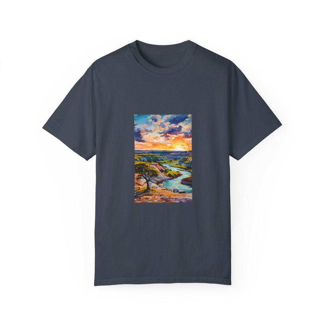 Theodore Roosevelt National Park Pop Art T-shirt - My Nature Book Adventures