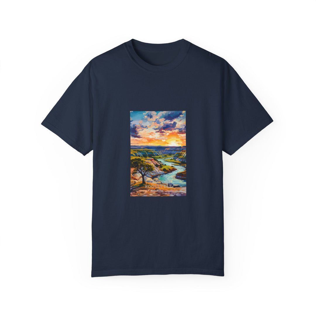 Theodore Roosevelt National Park Pop Art T-shirt - My Nature Book Adventures