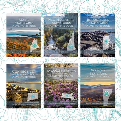 Upper Northeast USA Combo - Maine + New Hampshire + Vermont + Massachusetts + Rhode Island + Connecticut - My Nature Book Adventures