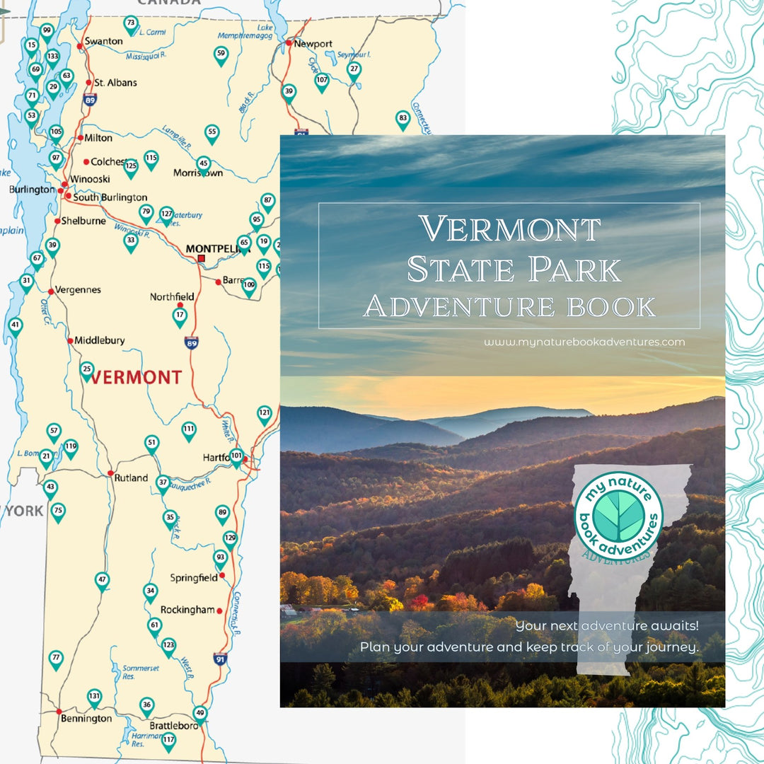 Vermont State Parks - Adventure Planning Journal - My Nature Book Adventures