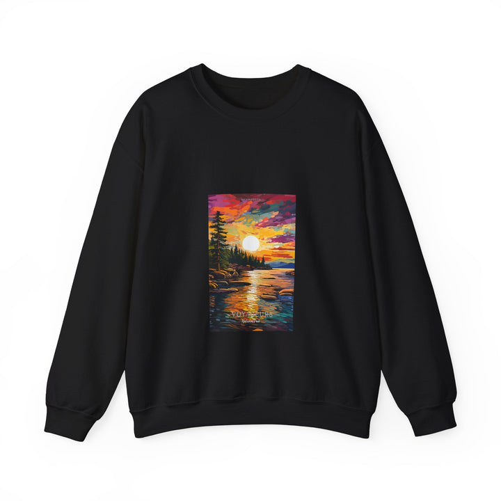 Voyageurs National Park - Pop Art Inspired - Crewneck Sweatshirt - My Nature Book Adventures