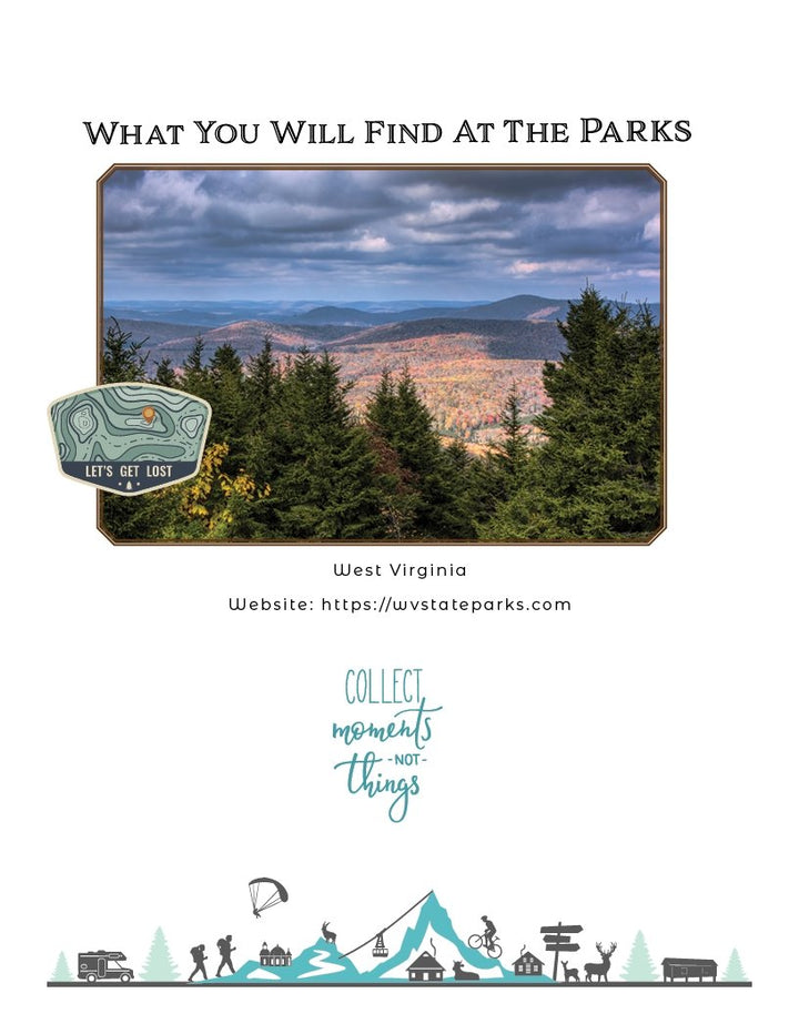 West Virginia State Parks - Adventure Planning Journal