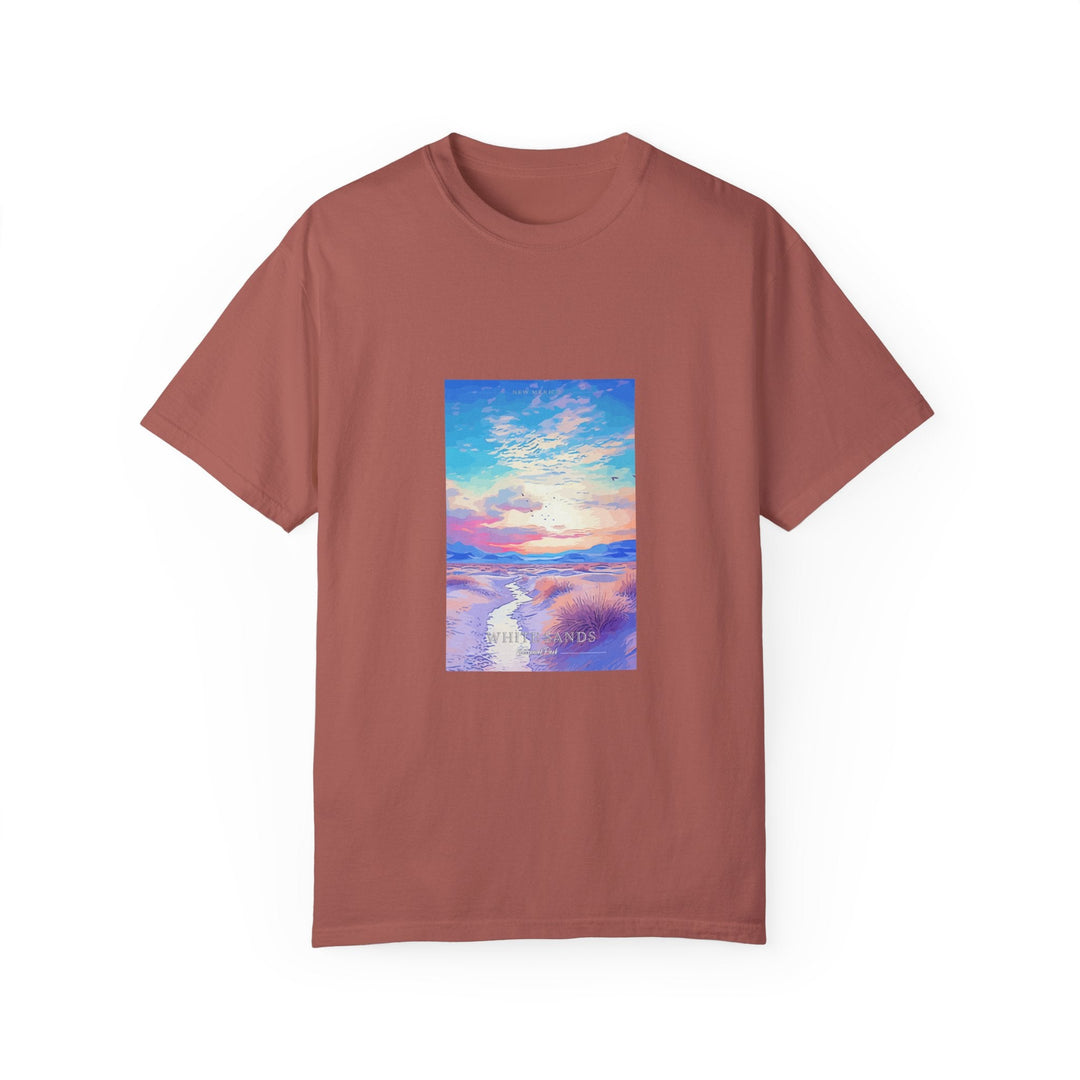 White Sands National Park Pop Art T-shirt - My Nature Book Adventures