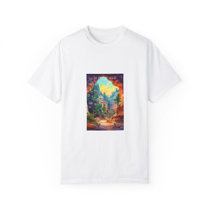 Wind Cave National Park Pop Art T-shirt - My Nature Book Adventures