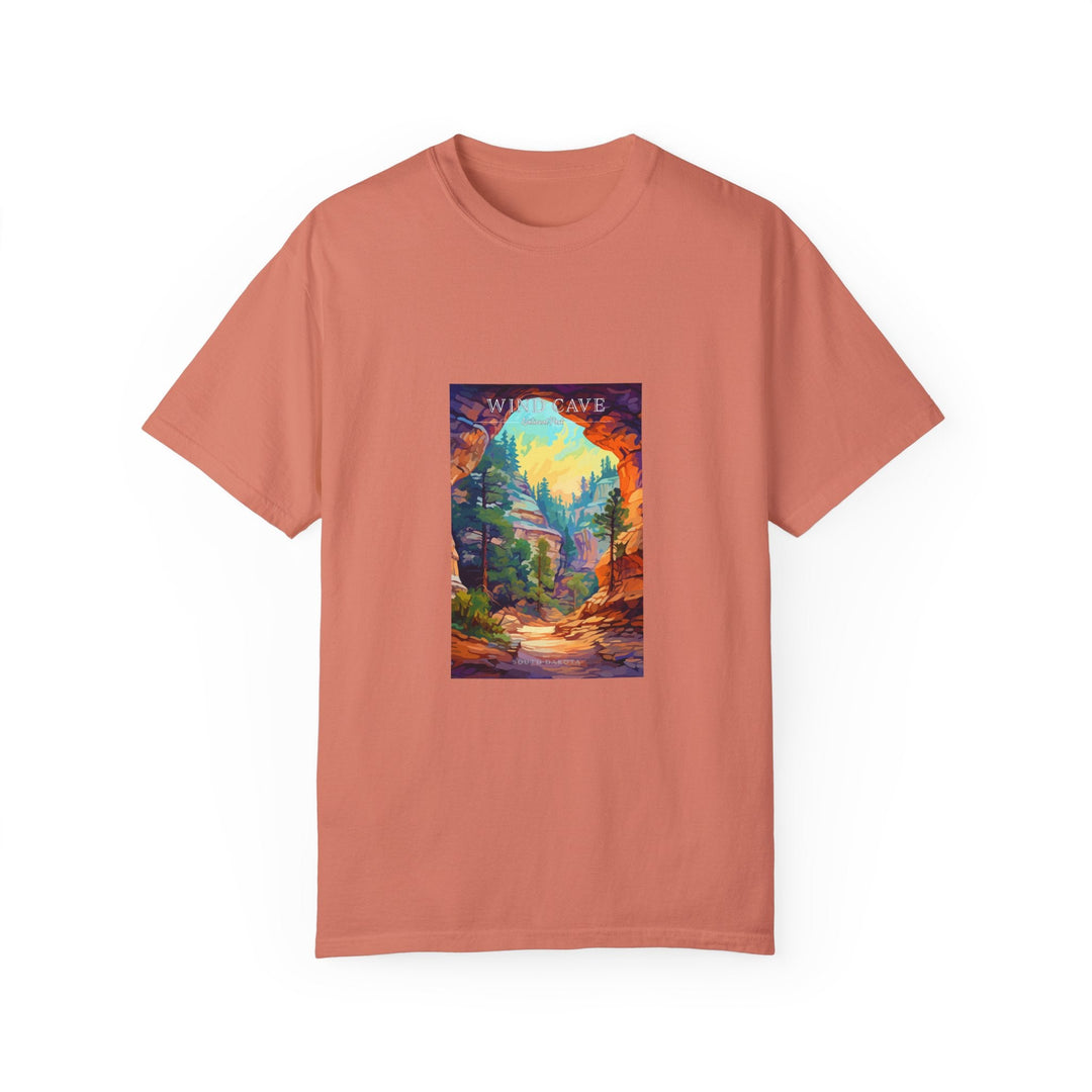 Wind Cave National Park Pop Art T-shirt - My Nature Book Adventures