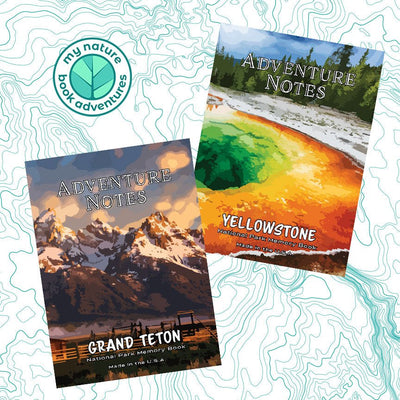 Yellowstone + Grand Teton Adventure Notes Combo - My Nature Book Adventures