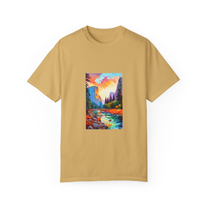 Yosemite National Park Pop Art T-shirt - My Nature Book Adventures