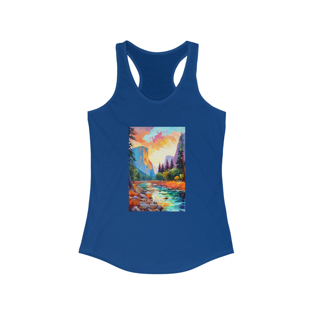 Yosemite National Park Women's Racerback Tank - My Nature Book Adventures