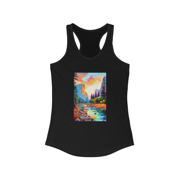 Yosemite National Park Women's Racerback Tank - My Nature Book Adventures