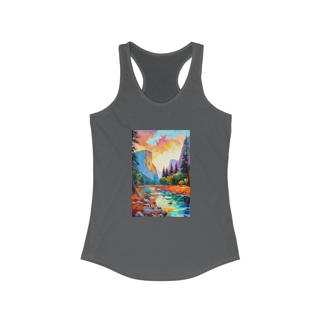 Yosemite National Park Women's Racerback Tank - My Nature Book Adventures