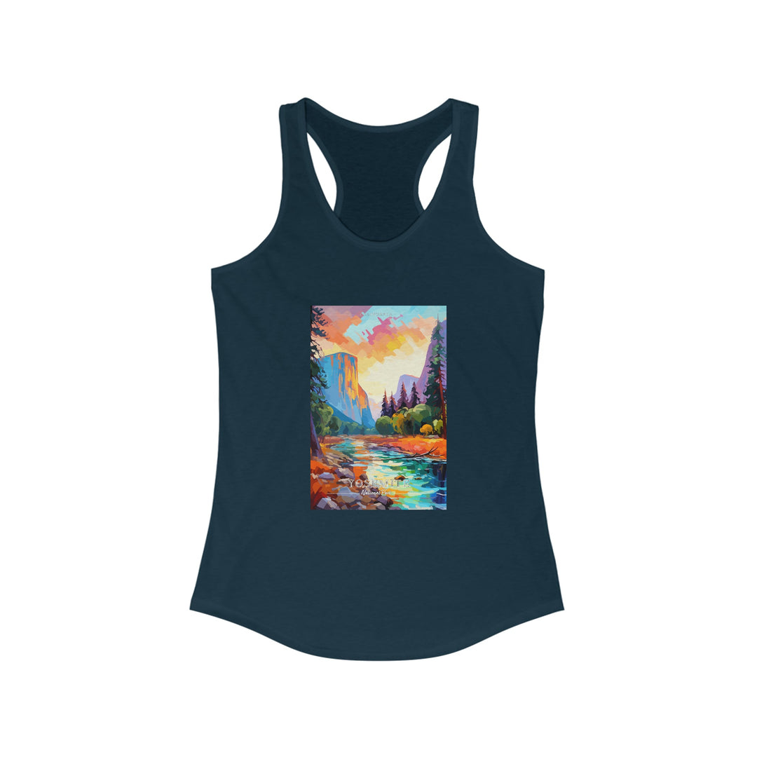 Yosemite National Park Women's Racerback Tank - My Nature Book Adventures