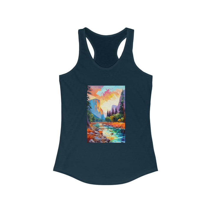 Yosemite National Park Women's Racerback Tank - My Nature Book Adventures