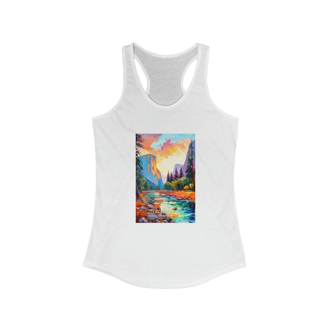 Yosemite National Park Women's Racerback Tank - My Nature Book Adventures