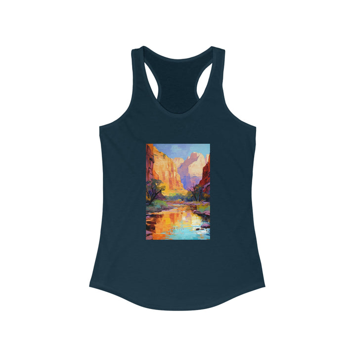 Zion National Park Women's Racerback Tank - My Nature Book Adventures