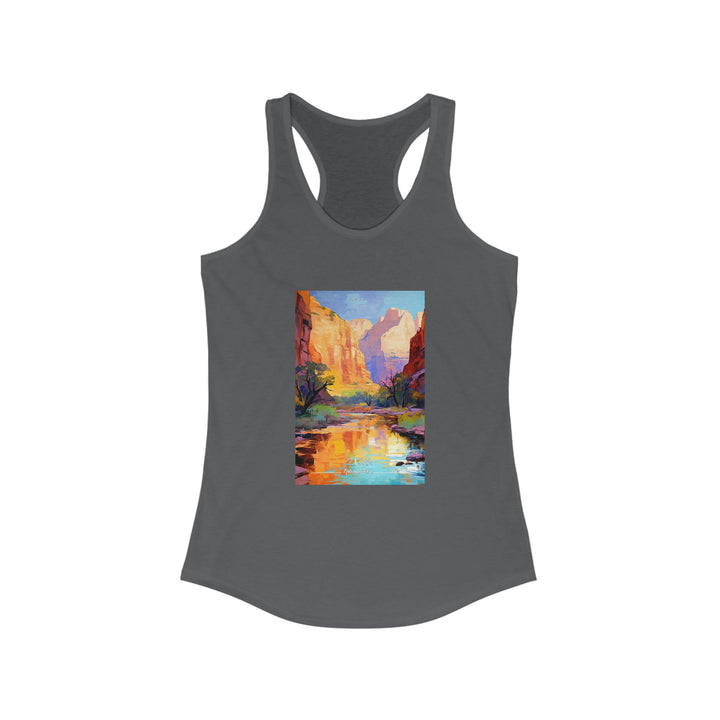 Zion National Park Women's Racerback Tank - My Nature Book Adventures